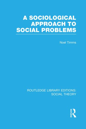 A Sociological Approach to Social Problems - Retail Maharaj