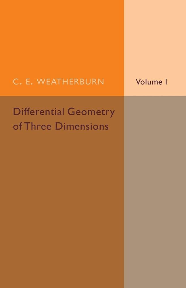 Differential Geometry of Three Dimensions - Retail Maharaj