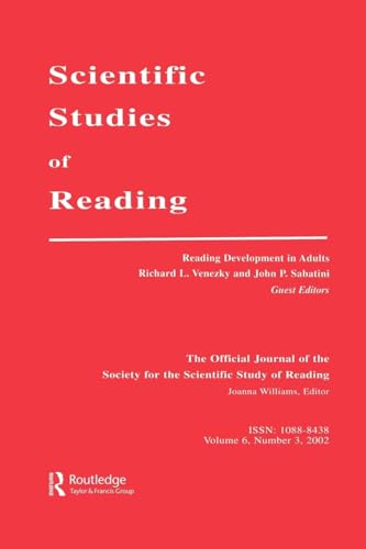 Reading Development in Adults: A Special Issue of scientific Studies of Reading: 6 - Retail Maharaj