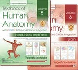 Textbook Of Human Anatomy With Color Atlas And Clinical Integration 2 Vol Set (Vol 5- Head Neck And Face And Vol 6-Brain) With Companion Workbook (Pb 2024)