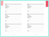 A-Z Password Book: Individual Letter Tabs to Quickly Access Login Information