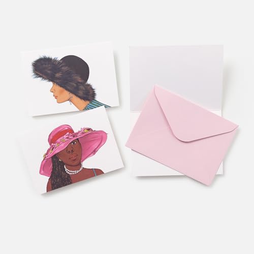 Mae's Millinery Shop Note Cards: 12 All-Occasion Cards That Celebrate the Legacy of Fashion Designer Mae Reeves - Retail Maharaj