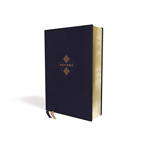 NIV, The Grace and Truth Study Bible, Leathersoft, Navy, Red Letter, Comfort Print