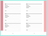 A-Z Password Book: Individual Letter Tabs to Quickly Access Login Information