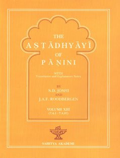 The Astadhyayi of Panini - Volume XIII - Retail Maharaj