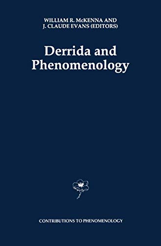 Derrida and Phenomenology: 20 (Contributions to Phenomenology) - Retail Maharaj