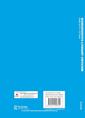 Wordsworth's Literary Criticism - Retail Maharaj