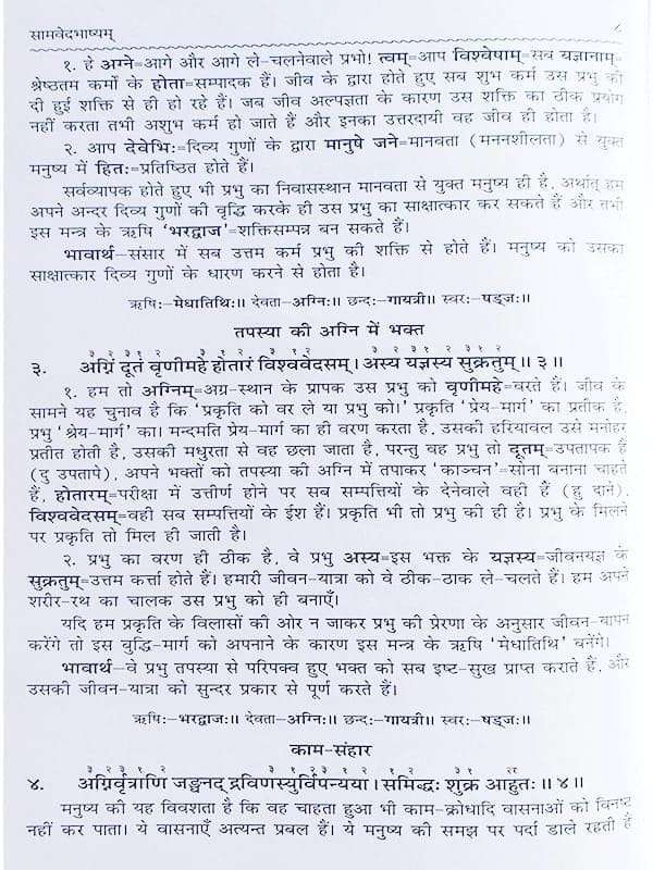 सामवेदभाष्यम्  Samvedbhashyam (set of 2 Vol.) - Retail Maharaj