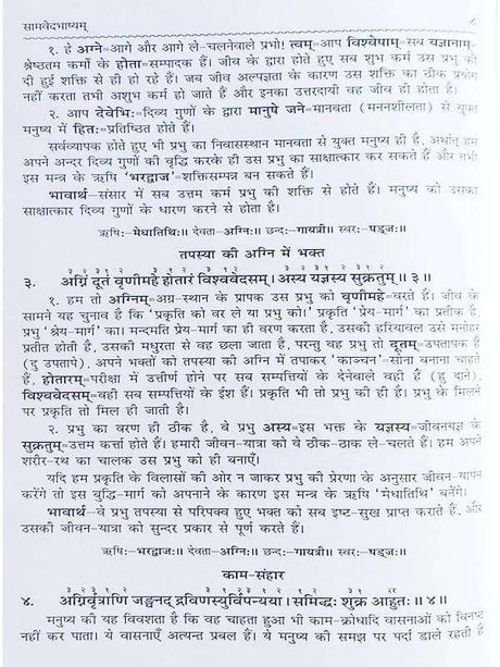 सामवेदभाष्यम्  Samvedbhashyam (set of 2 Vol.) - Retail Maharaj