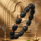 Tulsi Beads Bracelet – Handcrafted Mirdang Knotted Devotional Bracelet for Spiritual Wellbeing