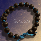 Tulsi Round Beads Bracelet – Handcrafted Knotted Adjustable Spiritual Bracelet for Devotion & Meditation