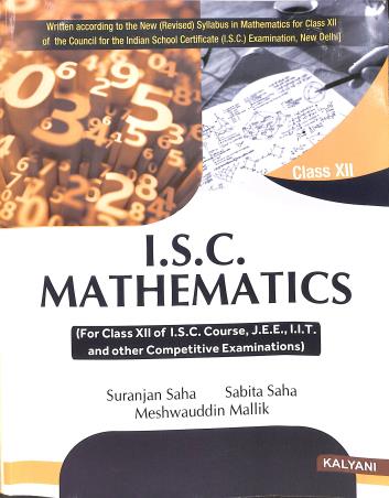 ISC Mathematics Class 12 – Retail Maharaj