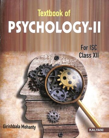 Textbook Of Psychology 2 Class 12 ISC - Retail Maharaj