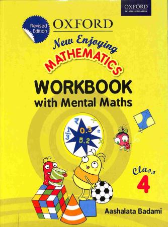 New Enjoying Mathematics Workbook With Mental Maths Class 4 - Retail Maharaj