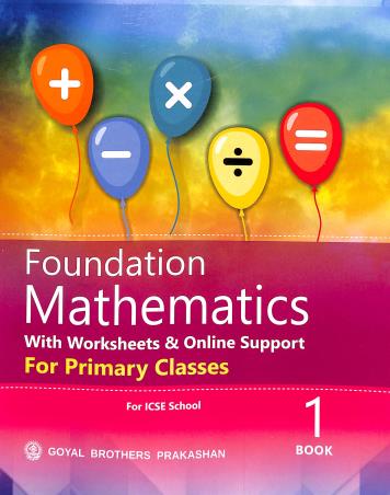 Foundation Mathematics For Primary Classes Book 1 (ICSE) - Retail Maharaj