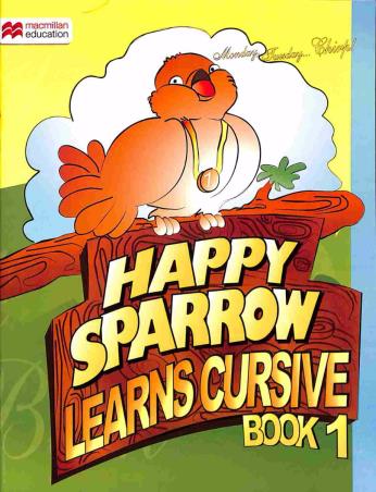 Happy Sparrow Learns Cursive Book 1 - Retail Maharaj