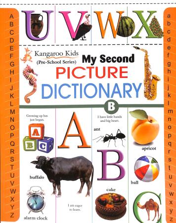 Kangaroo Kids My Second Picture Dictionary B (Pre-School Series) - Retail Maharaj