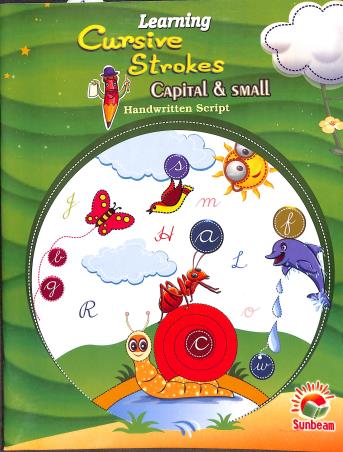 Learning Cursive Strokes Capital & Small Handwritten Script - Retail Maharaj