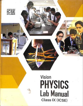 Vision Physics Lab Manual Class 9 (ICSE) - Retail Maharaj