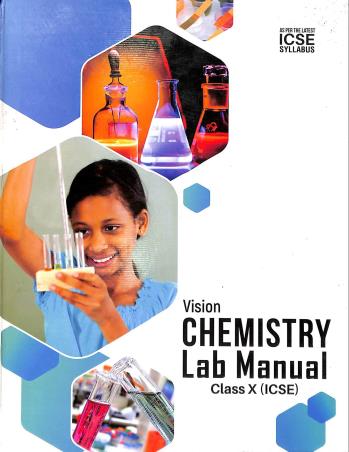 Vision Chemistry Lab Manual Class 10 (ICSE) - Retail Maharaj
