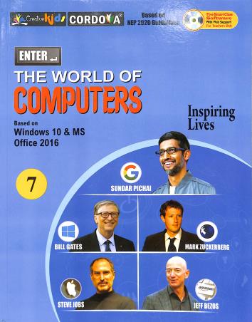 Enter - The World Of Computers 7 (Windows 10 & MS Office 2016) - Retail Maharaj
