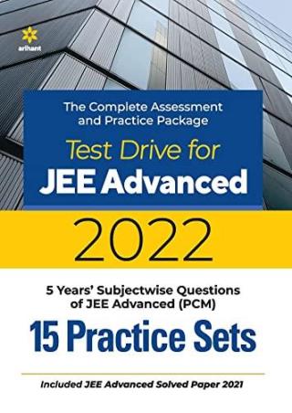 Test Drive For JEE Advanced 2022 (15 Practice Sets) - Retail Maharaj
