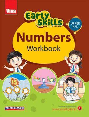 Early Skills Numbers Workbook : Upper K.G. - Retail Maharaj