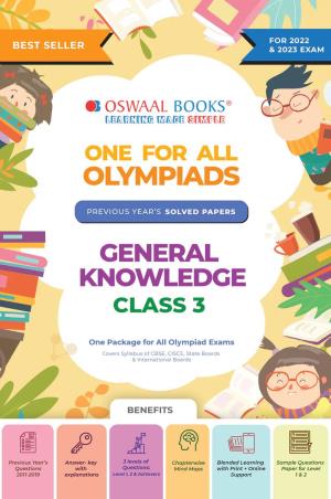 Oswaal One For All Olympiads General Knowledge Class 3 - Retail Maharaj