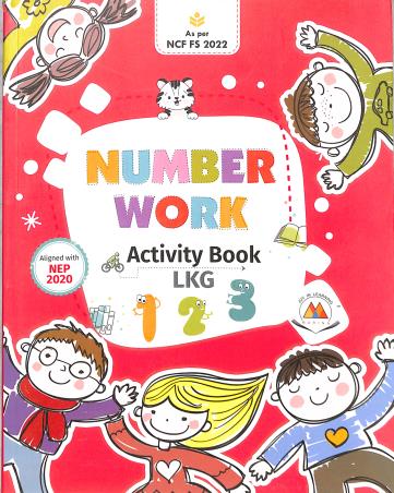 Number Work Activity Book LKG - Retail Maharaj