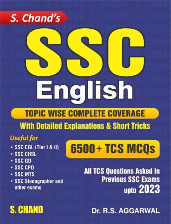 S. Chand's SSC English Topic Wise Complete Coverage 6500+ TCS MCQs (2023) - Retail Maharaj
