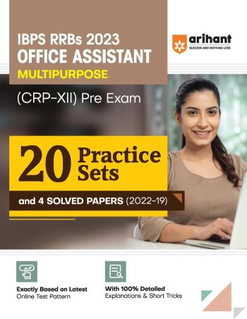 IBPS RRBs 2023 Office Assistant Multipurpose (CRP-12) Pre Exam 20 Practice Sets - Retail Maharaj