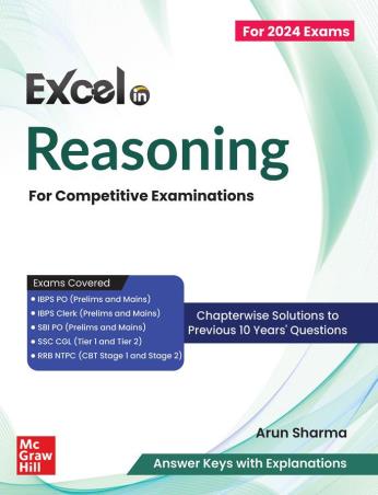 Excel in Reasoning For Competitive Examinations - Retail Maharaj