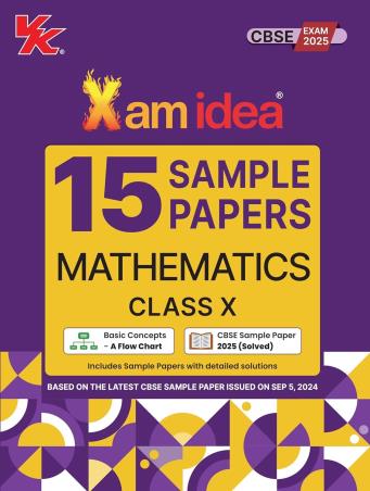 Xam Idea Sample Papers Mathematics CBSE Class 10 (2025) - Retail Maharaj