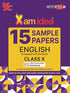 Xam Idea 15 Sample Papers English (language & Literature) CBSE Class 10 (2025) - Retail Maharaj