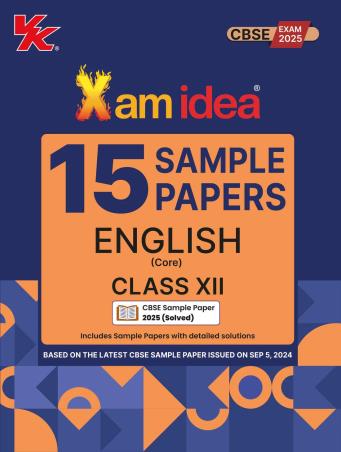 Xam Idea Sample Papers English (Core) CBSE Class 12 - Retail Maharaj