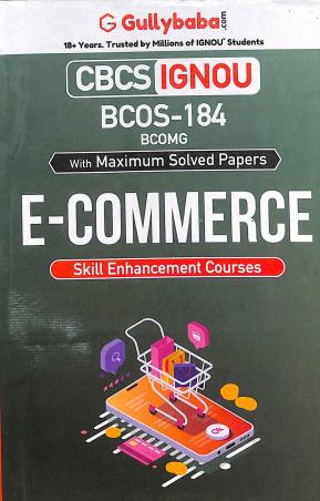 BCOS-184 BCOMG With Maximum Solved Papers E-Commerce - Retail Maharaj