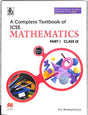 A Complete Textbook Of Mathematics Part 1 Class 9 ICSE - Retail Maharaj