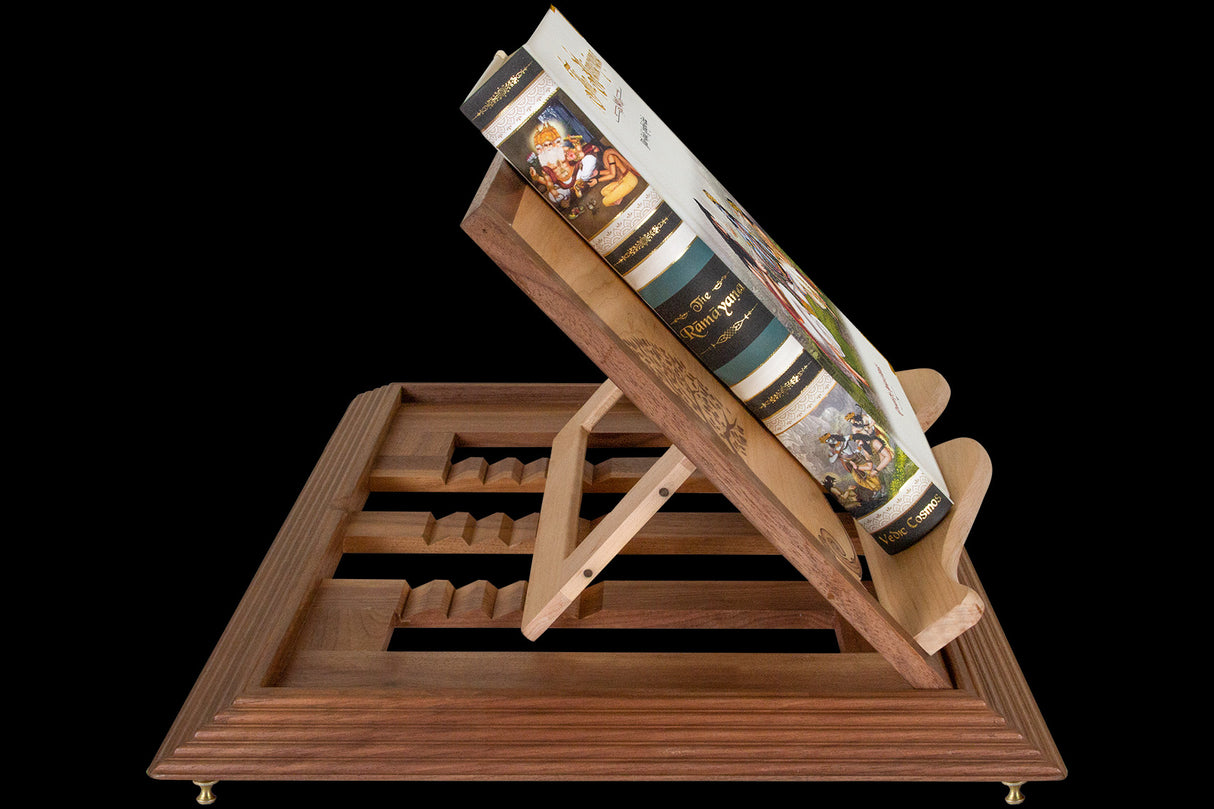 Valmiki’s Ramayana 3-Volume Book Set With Wooden Hut - Retail Maharaj