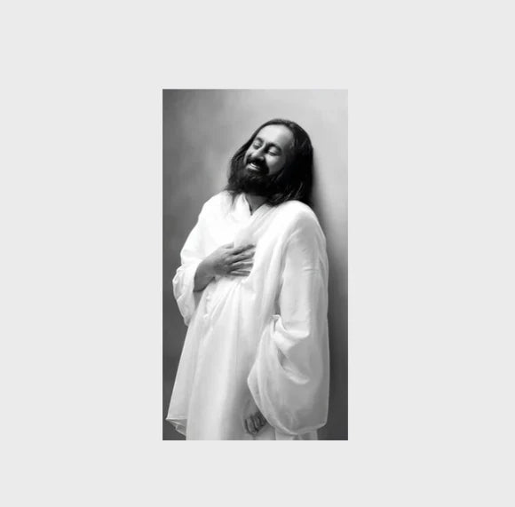 Premium Photo Print 24 x 36 inch of Gurudev Sri Sri Ravi Shankar – High-Resolution Spiritual Wall Art for Home & Office