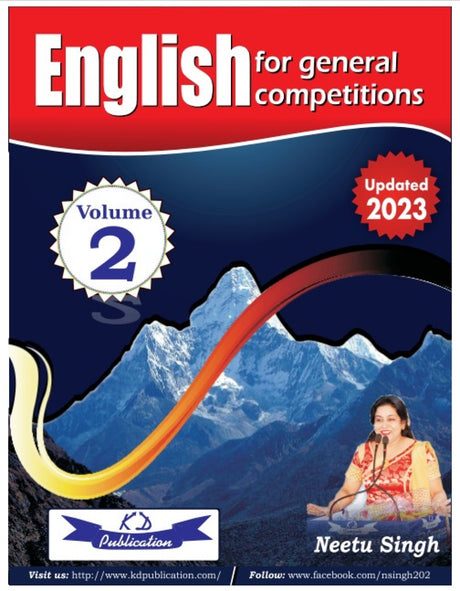 ENGLISH FOR GENERAL COMPETITIONS VOL 2 (2023) - Retail Maharaj