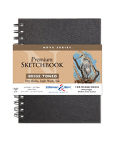Stillman and Birn Nova Series Beige Sketchbook for Dry Media Ink and Light Wash