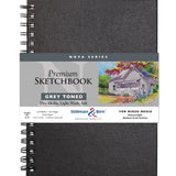 Stillman Birn Grey Nova Series Medium Grain Sketchbook Open Stock