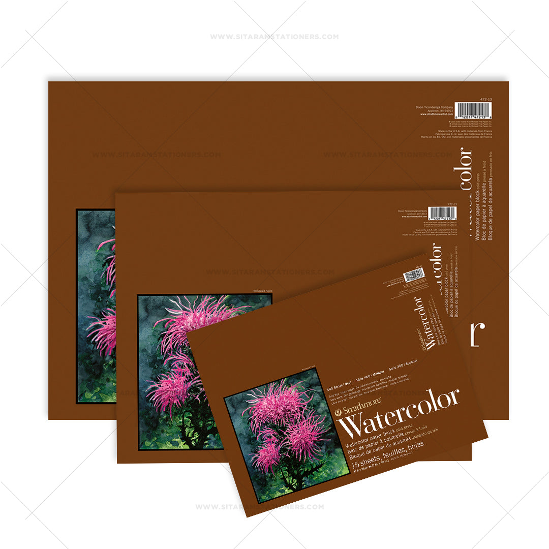 Strathmore 400 Series Watercolor Paper Pads Cold Press Professional Sheets