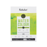 Scholar 100 Percent Cotton Rough Pressed Watercolour Paper Loose Sheets 300 GSM Artist Grade - Retail Maharaj