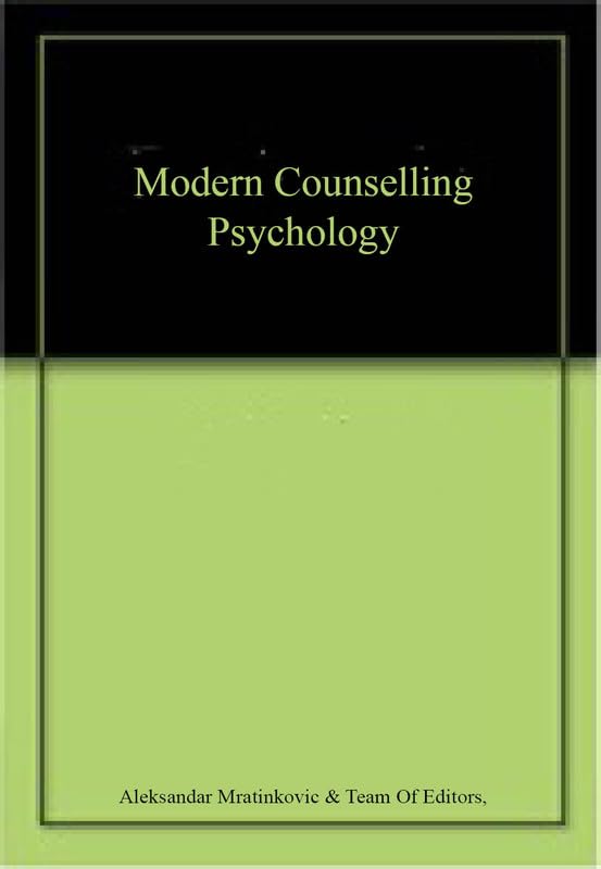 Modern Counselling Psychology - Retail Maharaj