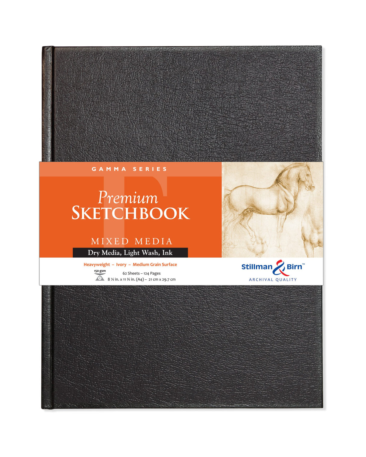Stillman Birn Gamma Series Ivory Medium Grain Sketchbook