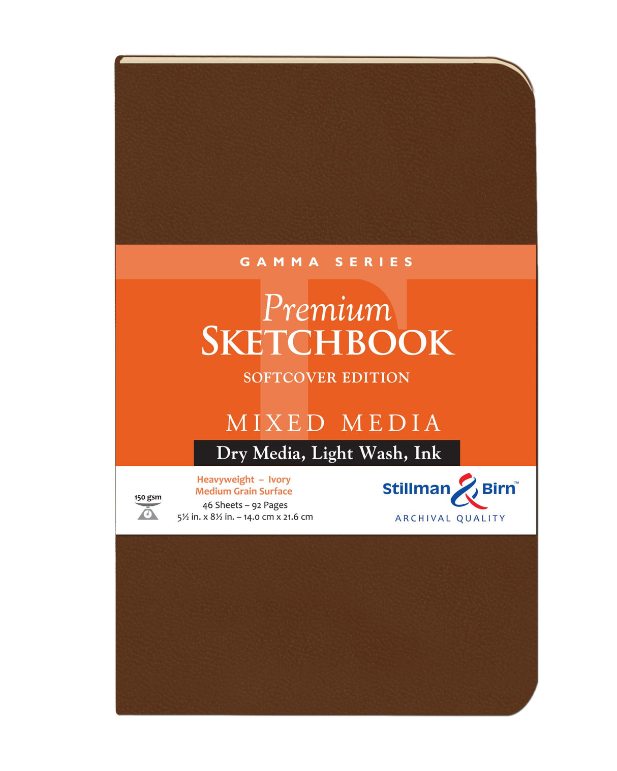 Stillman Birn Gamma Series Ivory Medium Grain Sketchbook