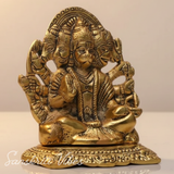Hanuman Ji Metal Statue Decorative Showpiece - Sanskriti Vibes