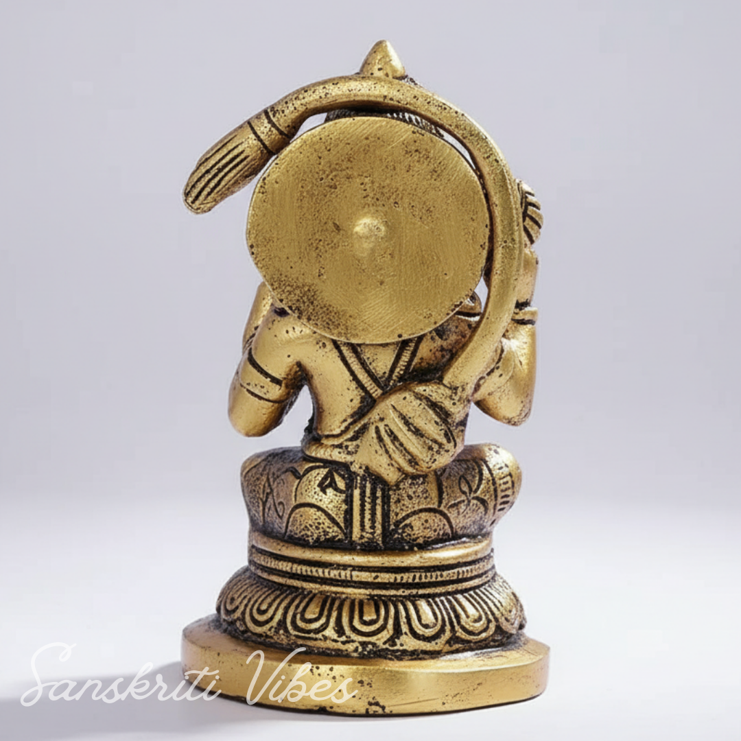 Hanuman Ji Metal Statue Decorative Showpiece