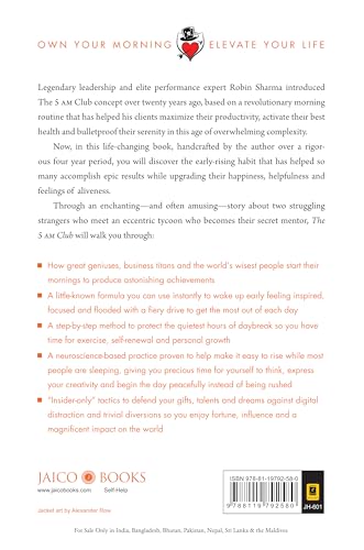 The 5 AM Club – Deluxe Edition: Own Your Morning. Elevate Your Life - Retail Maharaj